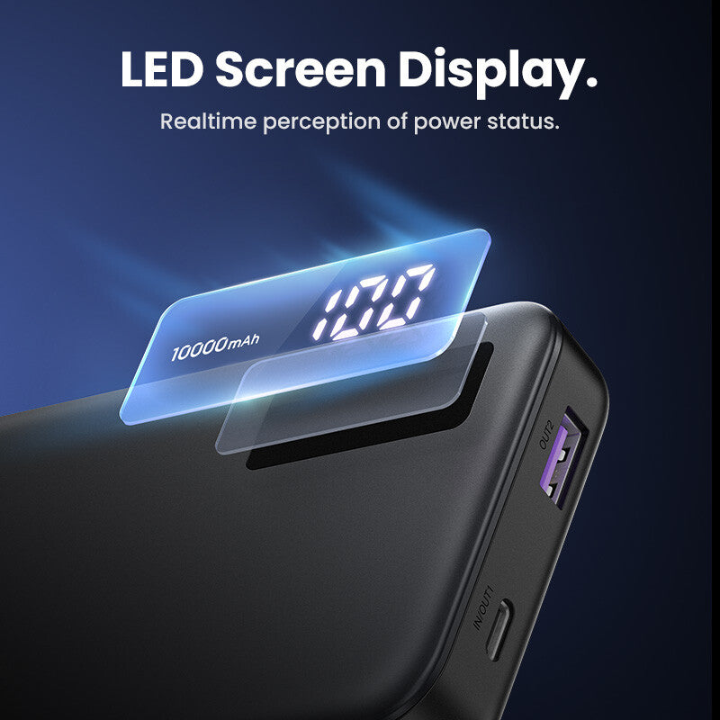 Ugreen 25742 powerbank Lithium-Ion (Li-Ion) 10000 mAh Sort
