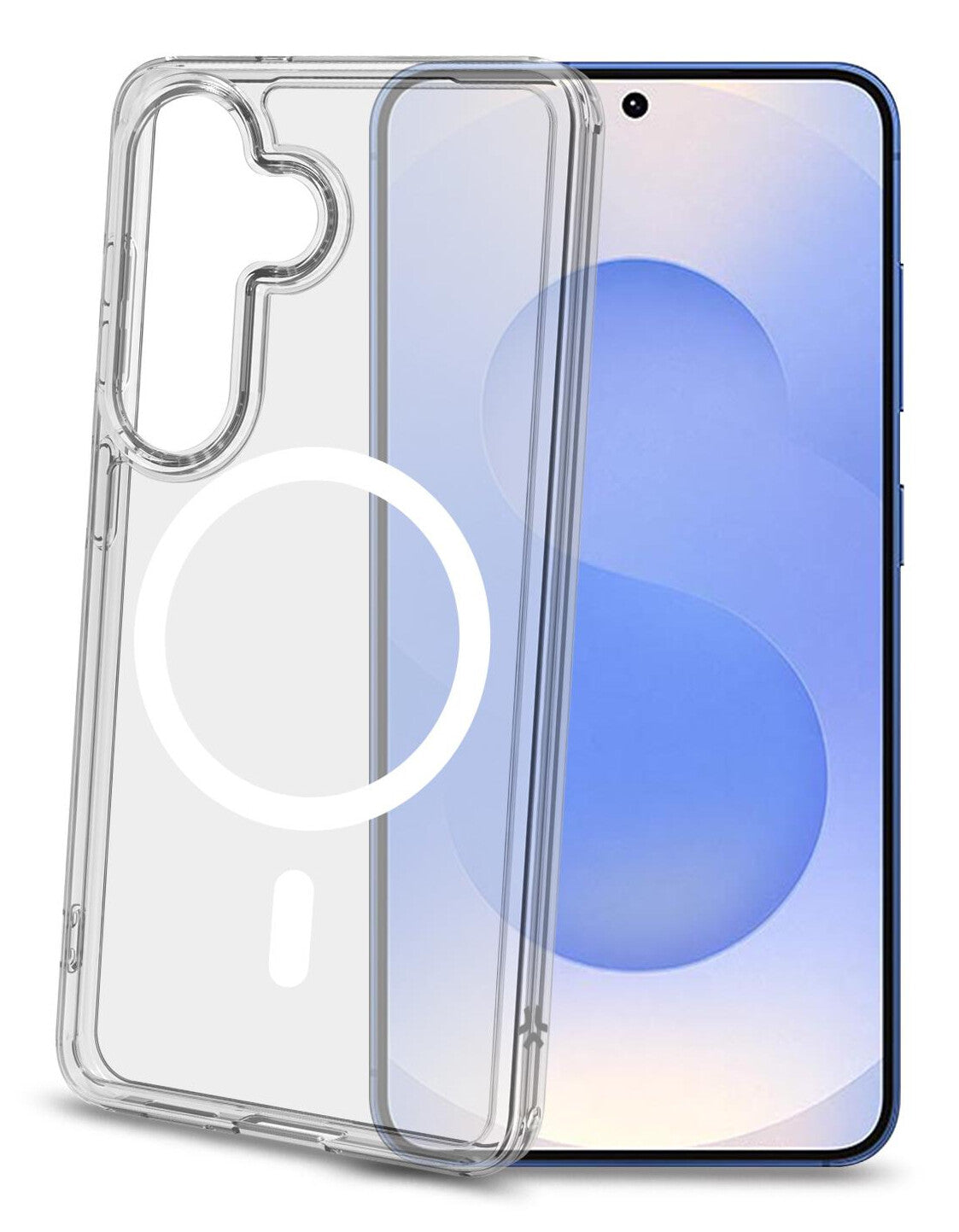 Celly GELSKINMAG mobiltelefon etui 16 cm (6.3") Cover Transparent