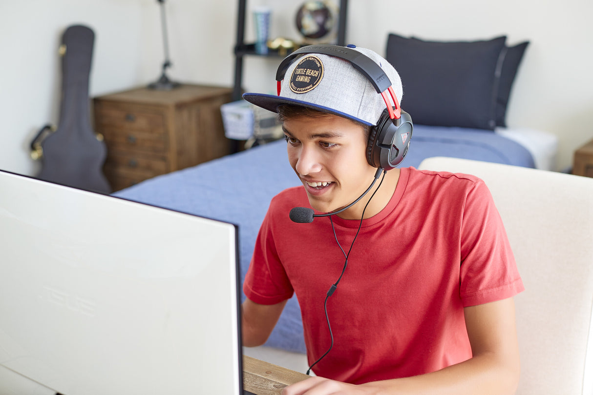 Turtle Beach Recon 50 Headset Ledningsført Spil Sort, Rød