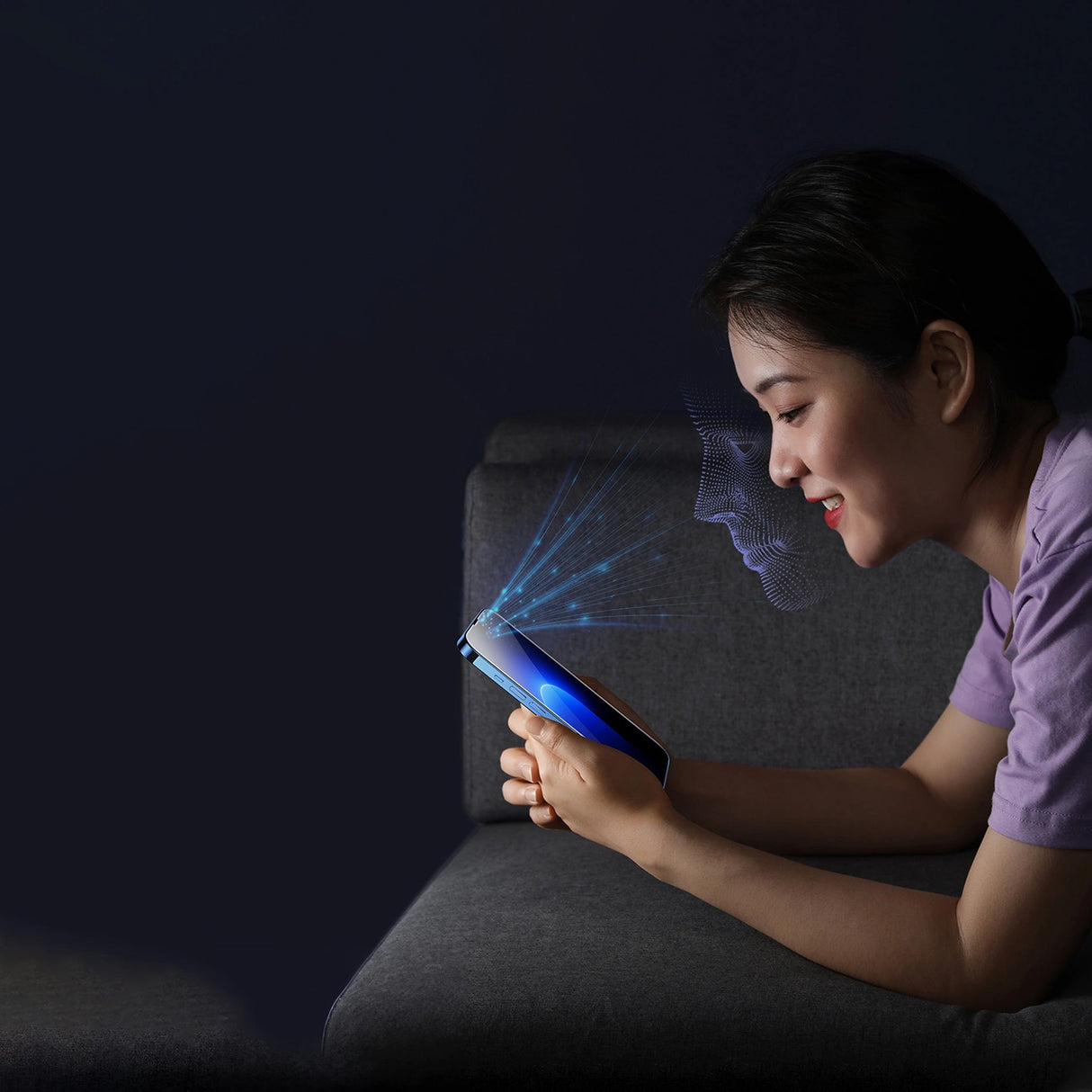 Baseus Full Screen Tempered Glass til iPhone 14 Plus / 13 Pro Max med højttaler dækning 0,4 mm + montering kit