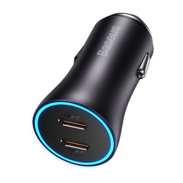 Baseus CGJP000013 oplader til mobil enhed Universel Grå Cigartænder Hurtig opladning Automatisk