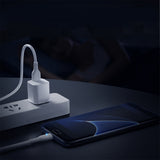 Joyroom Premium Series A13 USB-A / micro USB 2.4A 2m Kabel - Hvid