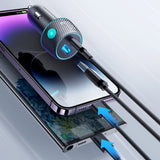 60W USB-C USB-A biloplader Joyroom JR-CCN01 - sort