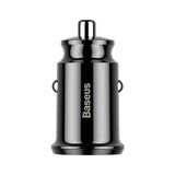 Baseus Grain Car Charger 2x USB 5V 3.1A (sort)