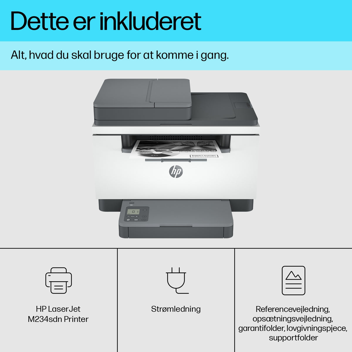 HP LaserJet MFP M234sdn Printer