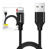 Base Yusiven Lightning Cable 120cm 2A - sort