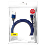 Base Yusiven Lightning Cable 120cm 2A (blå)