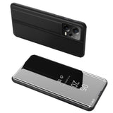 Clear View Case cover til Xiaomi Redmi Note 12 5G / Poco X5 5G flip cover sort