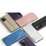 Clear View Case cover til Xiaomi 13 Lite cover med en flap sort