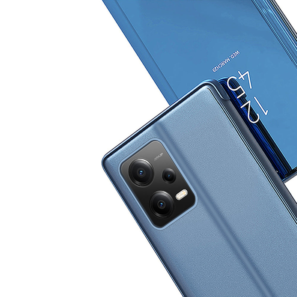 Clear View Case cover til Xiaomi 13 Lite cover med en flap sort