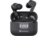 Sandberg 126-52 hovedtelefoner/headset True Wireless Stereo (TWS) I ørerne Musik/hverdag Bluetooth Sort
