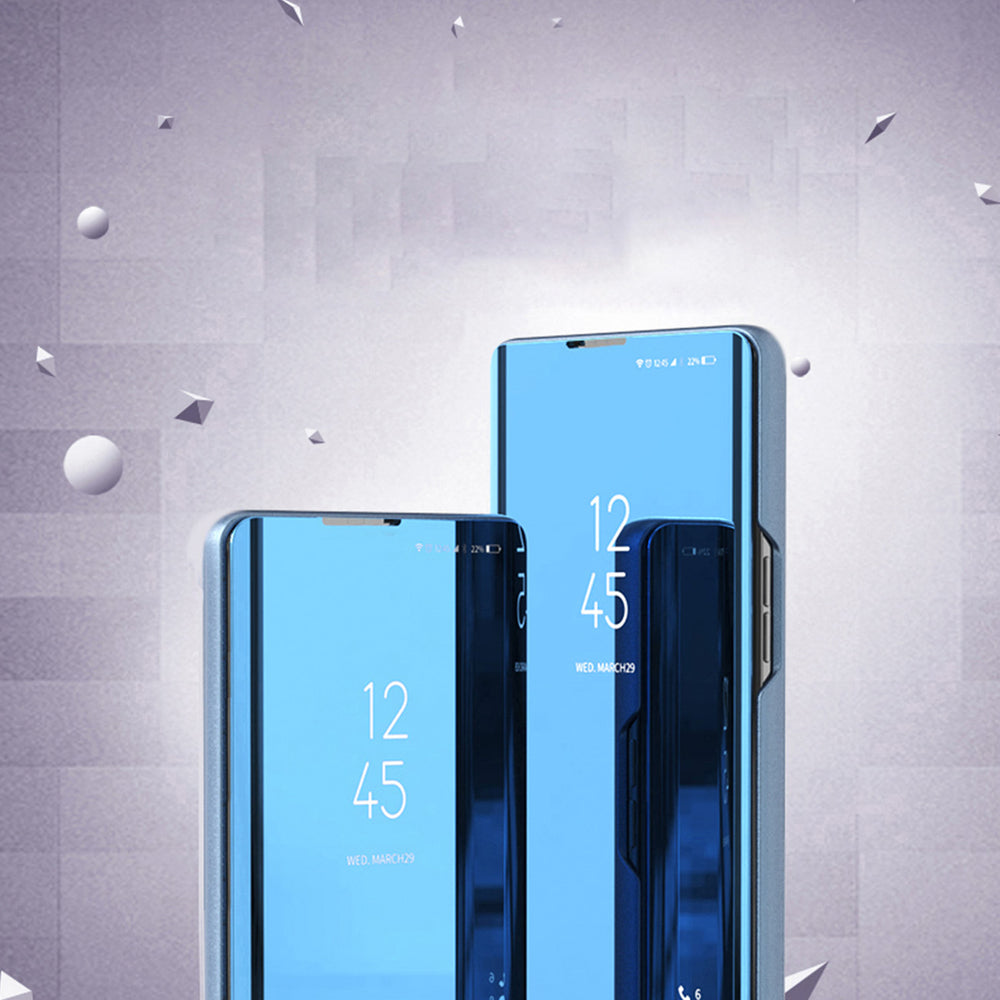Clear View Case cover til Samsung Galaxy A24 4G flip cover sort