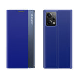 Ny Sleep Case til Xiaomi Redmi Note 12 Pro+ cover med flip stand blå