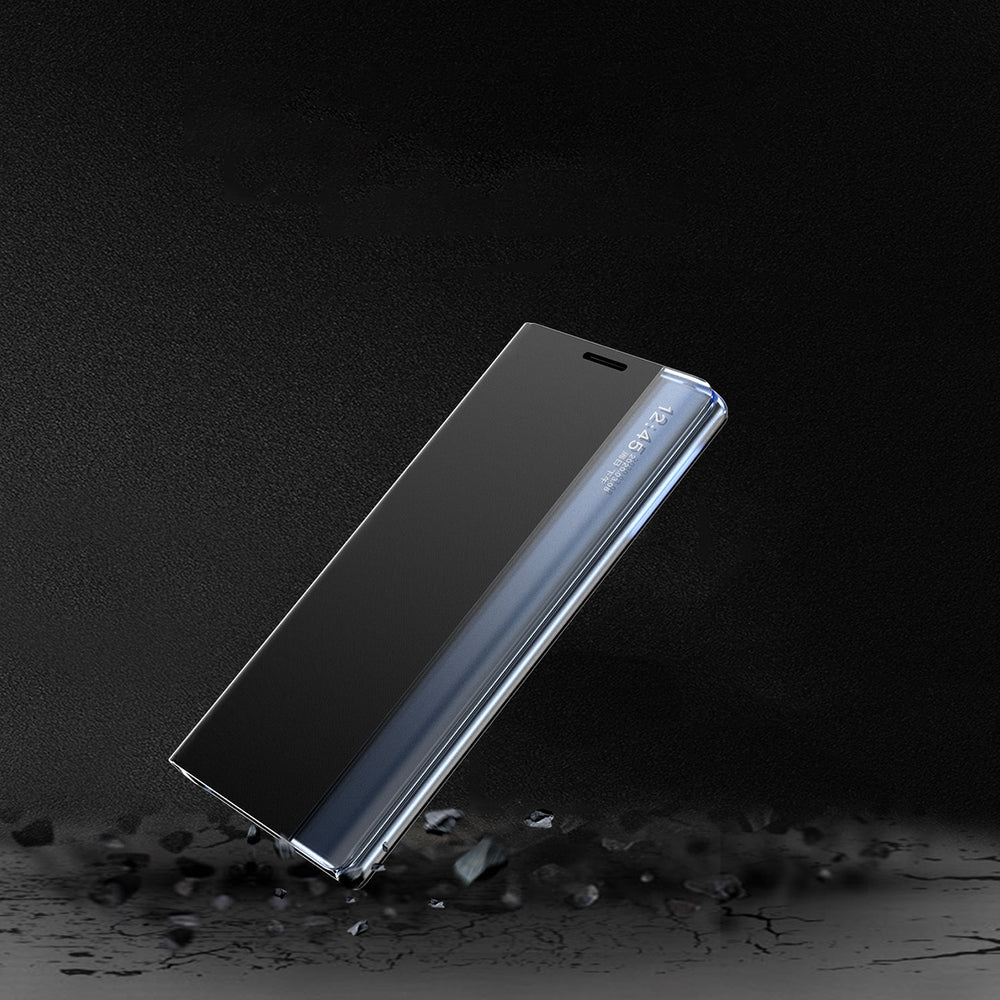 Ny Sleep Case til Xiaomi Redmi Note 12 Pro+ cover med flip stand blå