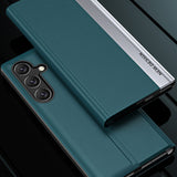 Sleep Case Pro-kasse til Xiaomi Redmi Note 12 Pro+ med flip stand sort