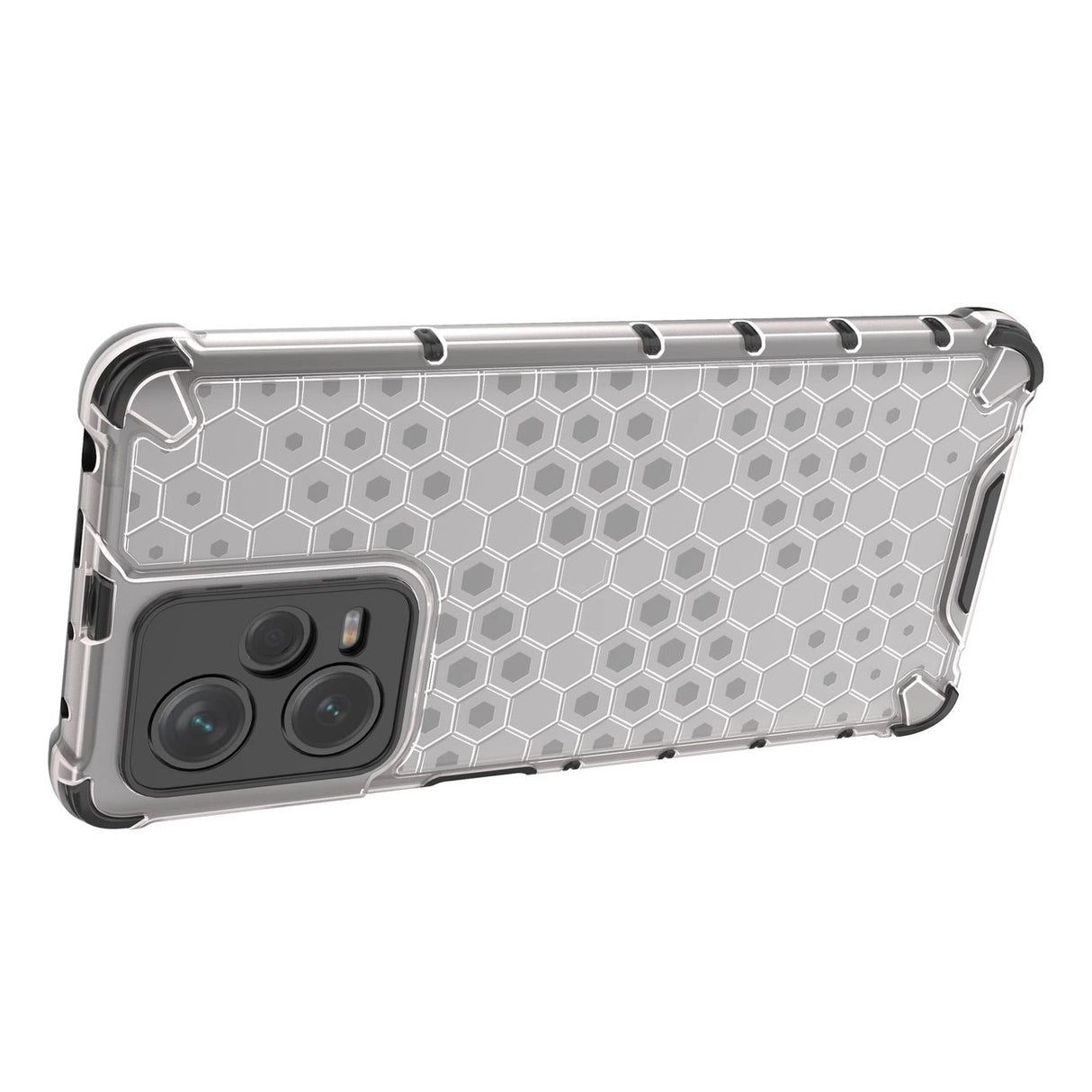 Honeycomb case til Xiaomi Redmi Note 12 Pro+ pansret hybrid cover sort
