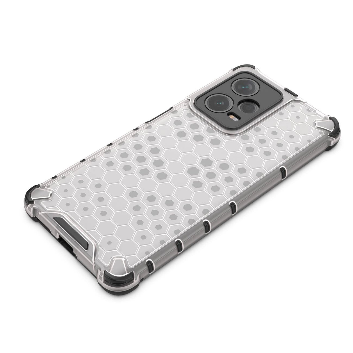 Honeycomb case til Xiaomi Redmi Note 12 Pro+ pansret hybrid cover sort