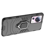 Ring Armor case til Xiaomi 13 Lite pansret cover magnetisk holder ring sort
