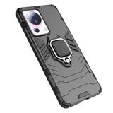 Ring Armor case til Xiaomi 13 Lite pansret cover magnetisk holder ring sort