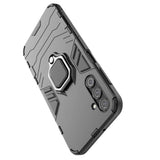 Ring Armor case til Samsung Galaxy A24 4G pansrede cover magnetisk holder ring sort