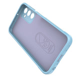 Magic Shield Case til Samsung Galaxy A24 4G fleksible pansrede cover lyseblå