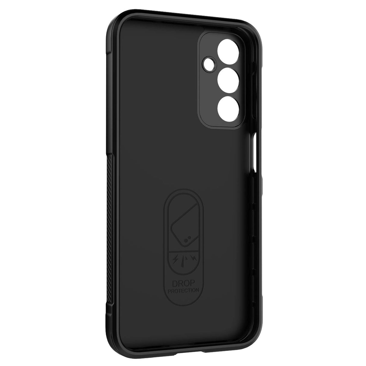 Magic Shield Case til Samsung Galaxy A24 4G fleksibelt pansret cover lysblå