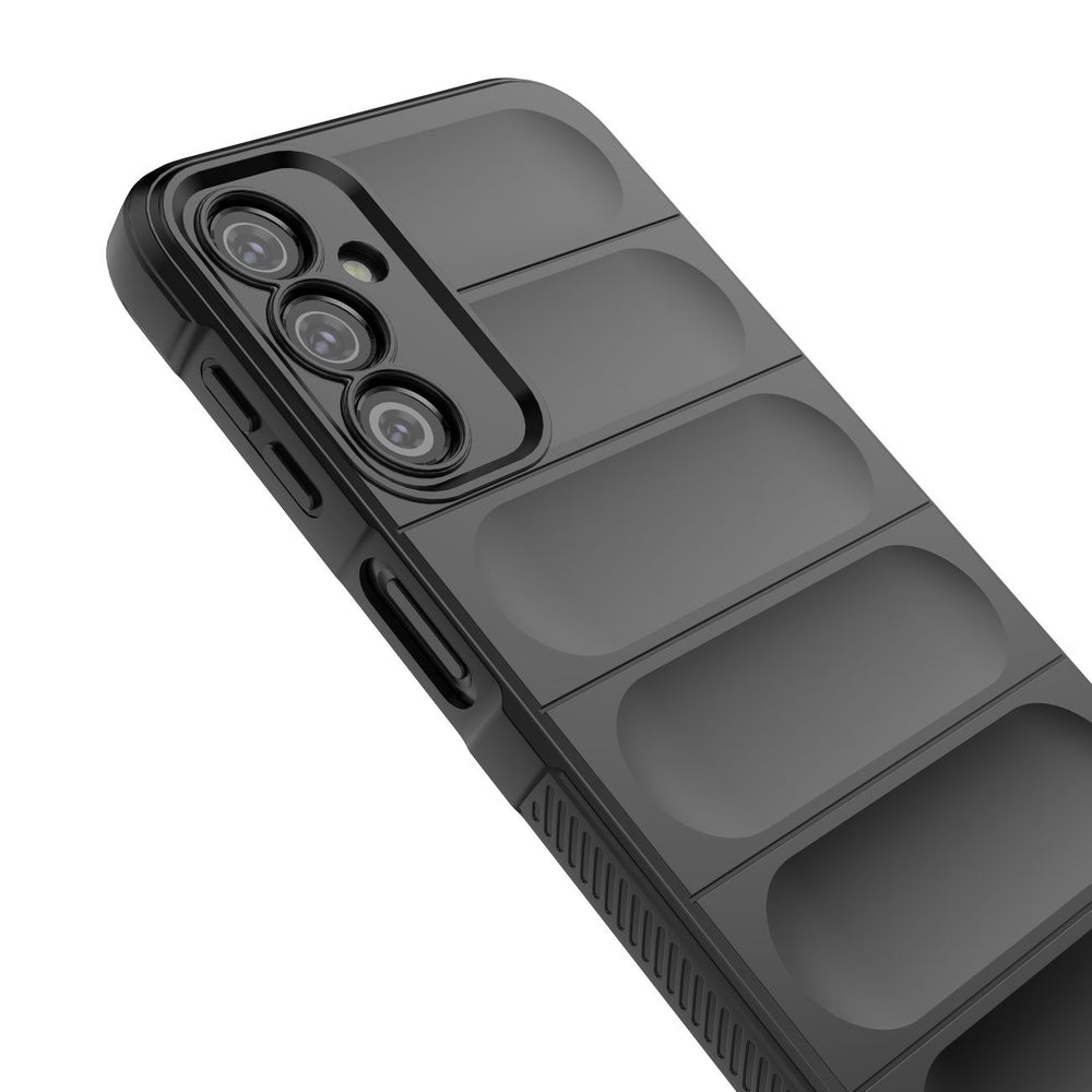 Magic Shield Case til Samsung Galaxy A24 4G fleksible pansrede cover lyseblå