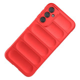 Magic Shield Case til Samsung Galaxy A24 4G fleksibelt pansret cover rød