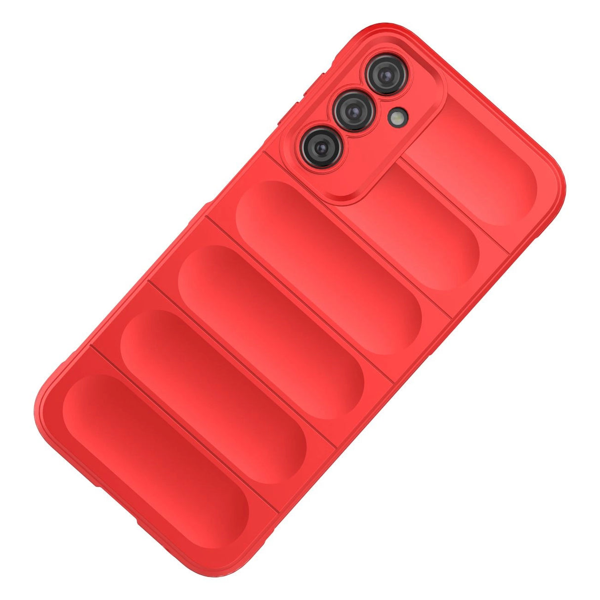 Magic Shield Case til Samsung Galaxy A24 4G fleksibelt pansret cover rød