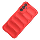 Magic Shield Case til Samsung Galaxy A24 4G fleksibelt pansret cover rød