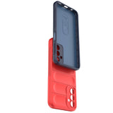 Magic Shield Case til Samsung Galaxy A24 4G fleksibelt pansret cover rød