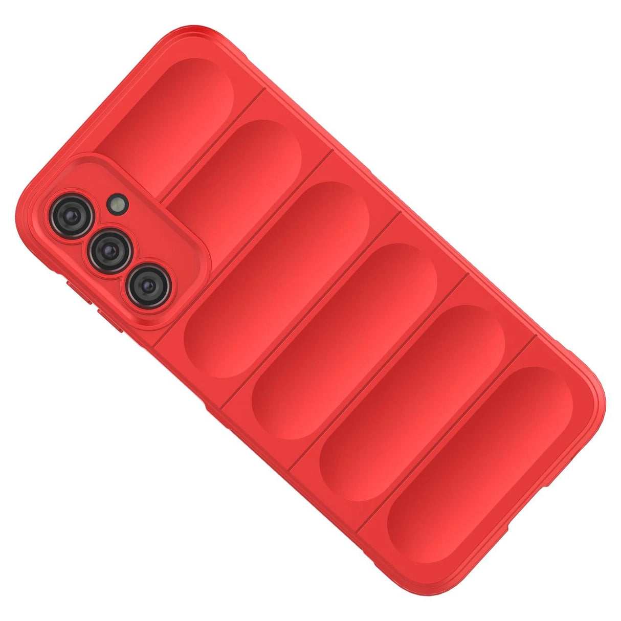 Magic Shield Case til Samsung Galaxy A24 4G fleksibelt pansret cover rød