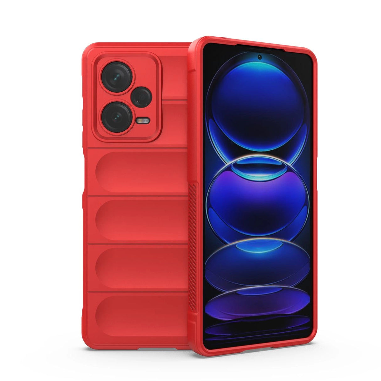 Magic Shield Case til Xiaomi Redmi Note 12 Pro+ fleksibelt pansret cover rød