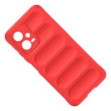 Magic Shield Case til Xiaomi Redmi Note 12 5G / Poco X5 5G Fleksibel rustning Cover Red