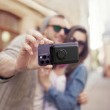 Wireless powerbank 10000mAh Joyroom JR-W050 20W MagSafe with ring and stand - black