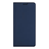 Dux Ducis Skin Pro Case for Xiaomi Redmi Note 12 Flip Card Wallet Stand Blue