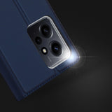 Dux Ducis Skin Pro Case for Xiaomi Redmi Note 12 Flip Card Wallet Stand Blue