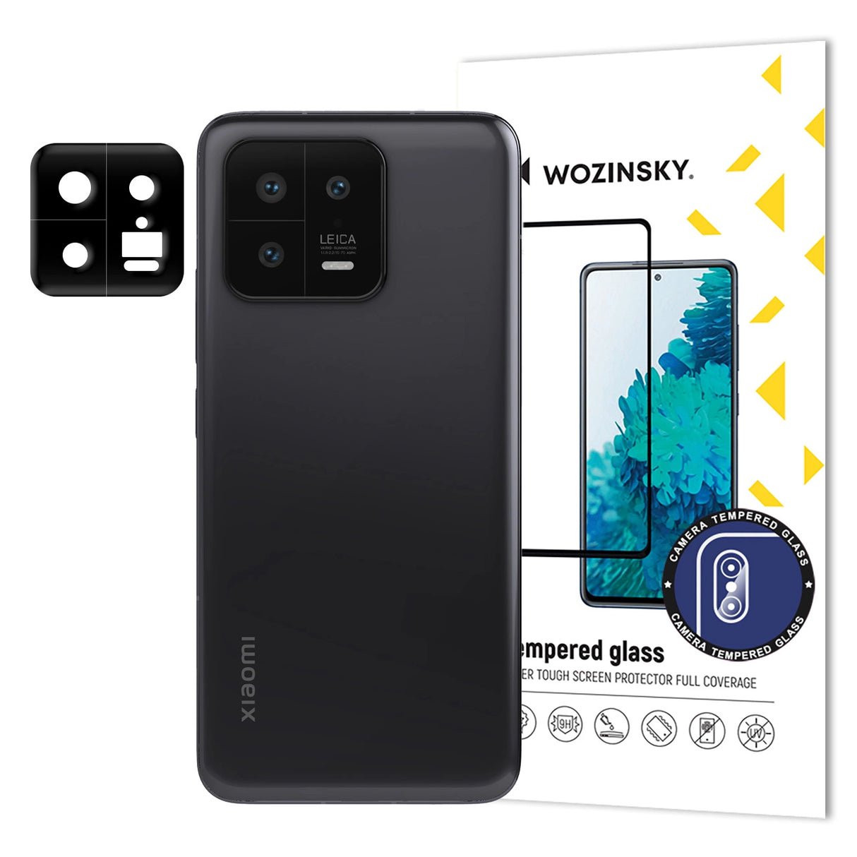 Wozinsky Full Camera Glass hærdet glas til Xiaomi 13 til 9H-kameraet