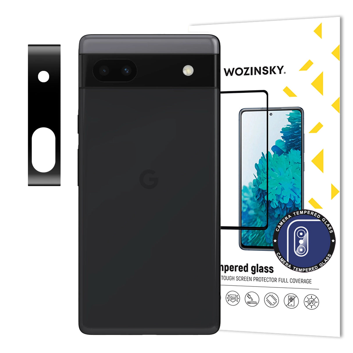 Wozinsky Full Camera Glass hærdet glas til Google Pixel 6a til 9H kamera