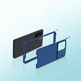 Nillkin CamShield Pro Case Case til Xiaomi Redmi Note 12 Pro / Poco X5 Pro 5G Cover med kamera beskytter sort