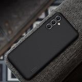 Nillkin Super Frosted Shield Case til Samsung Galaxy A14 5G / Galaxy A14 Telefon Cover Sort