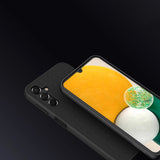 Nillkin tekstureret case Case for Samsung Galaxy A14 5G / Galaxy A14 forstærket nylon cover sort