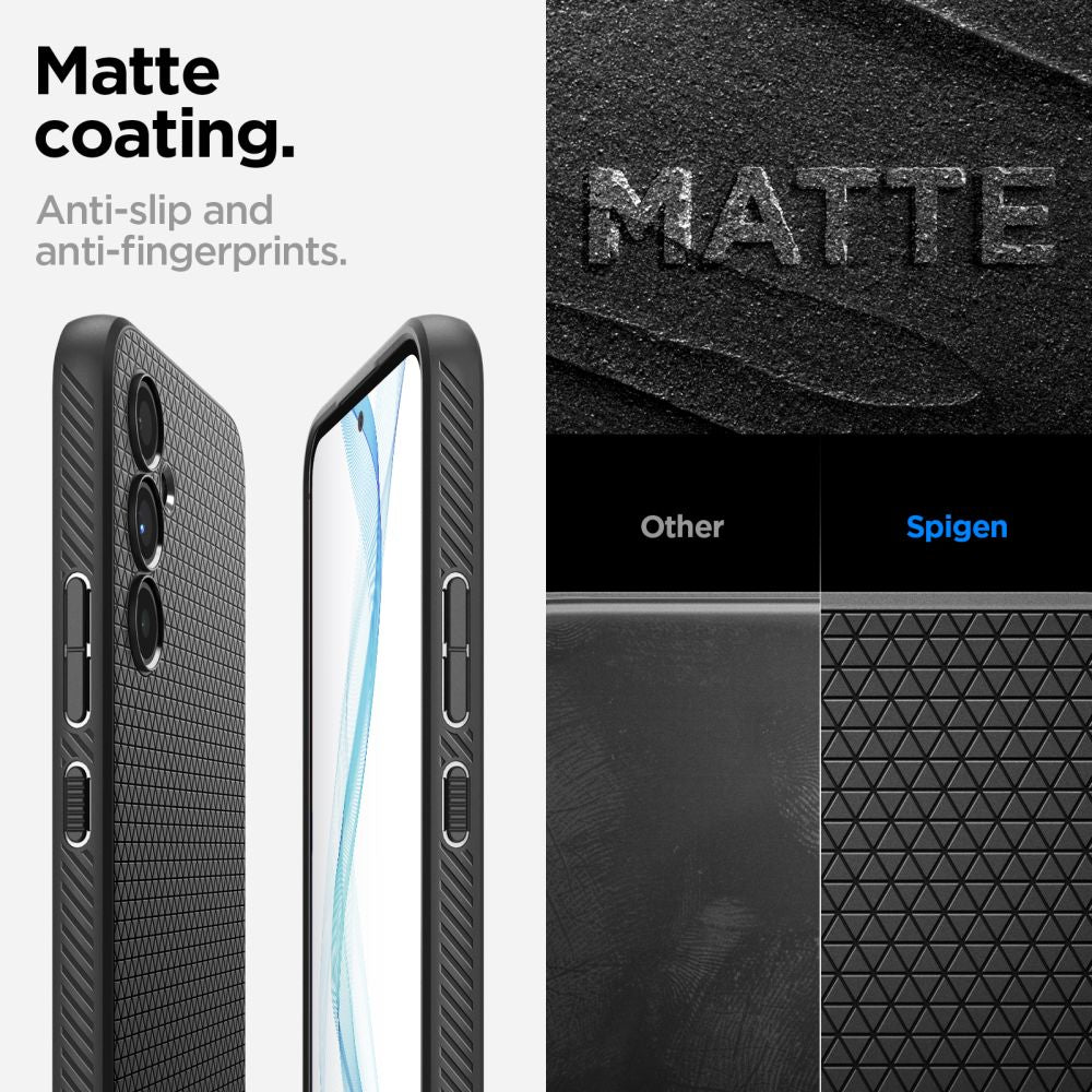 Spigen Liquid Air Case til Samsung Galaxy A54 5G - Matte Black