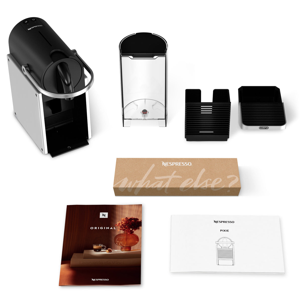 De’Longhi Pixie EN127.S Fuld-auto Kapsel kaffemaskine 1 L