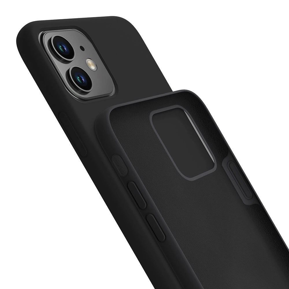3mk Silicone Case for iPhone 11 - black