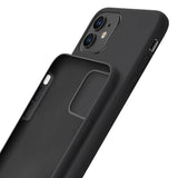 3mk Silicone Case for iPhone 11 - black