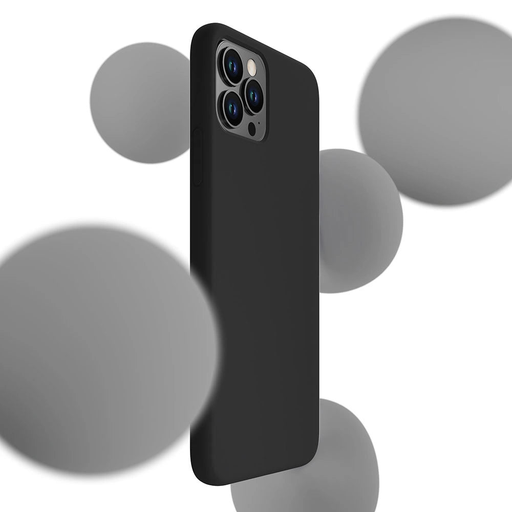 3mk Silicone Case for iPhone 11 Pro Max - black