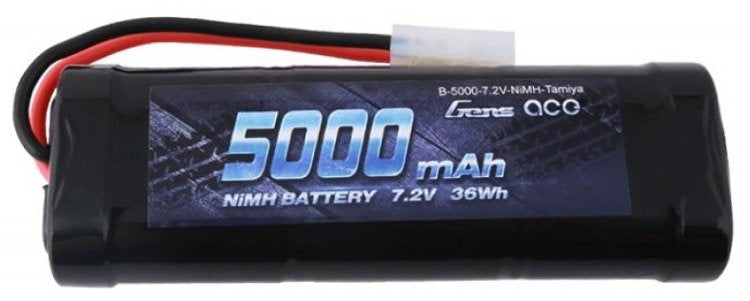 Batteri Gens Ace 5000mAh 7,2V NiMH Tamiya