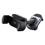 Elektrisk bilholder med solpanel til Tesla Model 3 / Y Baseus T-Space - sort