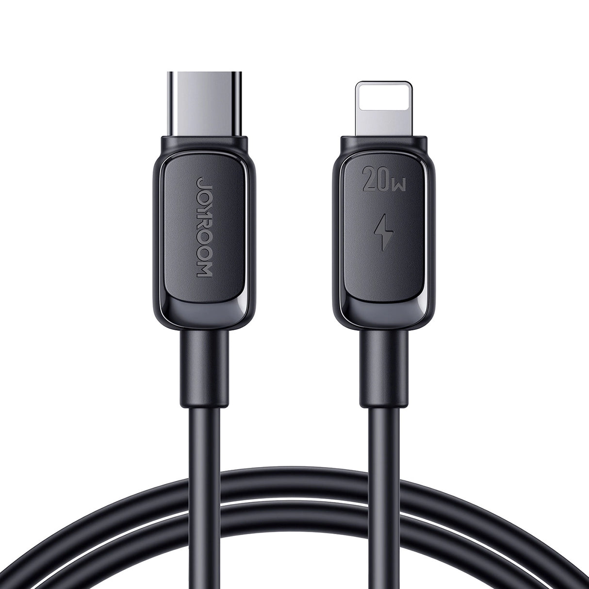 Joyroom Multi-Color Series A14 USB-C/ Lightning Cable 20W 1,2 m - sort